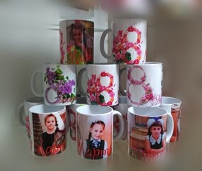 Нанесение изображения на кружки,футболки,кристаллы,пазл,часы и т.д.