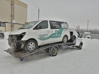 Эвакуация микроавтобусов