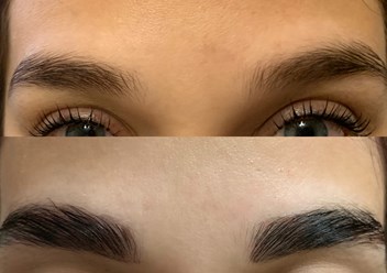 Долговременная укладка бровей (биофиксация/кератиновое ламинирование)