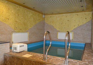 Финская баня с бассейном,в отдельном домике!