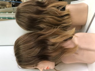 Парик из натуральных волос. Собственное производство.