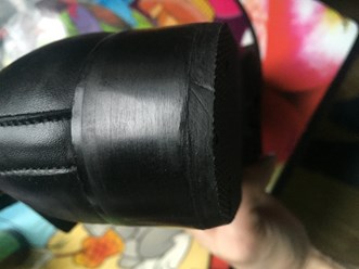 Изуродовали каблуки на новых ботинках