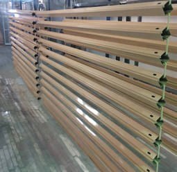 Порошковая покраска столбов