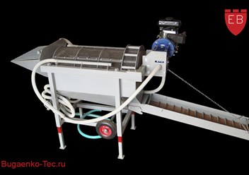 Скруббер Бутара B12, оборудование для золотодобычи Bugaenko-Tec.
Скруббер Бутара, Пром прибор, Барабанный грохот, Гравиемойка, Мойка стекла.