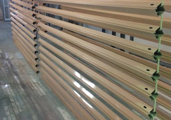 Порошковая покраска столбов