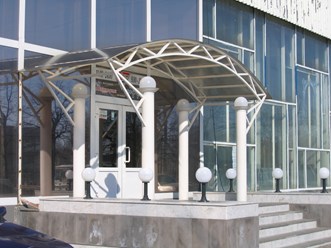 Козырьки ,входные группы. Стенды.Вывески.