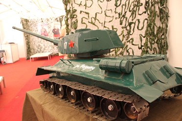 Модель танка Т34