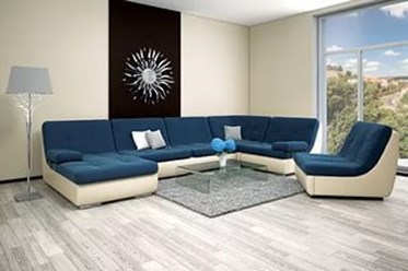 1. Модули можно менять местами, они универсальные. 
2. Каркас - экологически чистая фанера 
3. Немецкие высокоэластичные ремни "Антиразрыв" 
4. Подушки - ППУ высокой комфортности 
5. Итальянские невид