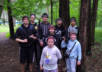 День Рождения! Захват флага. Лазертаг.