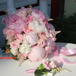 Свадебный букет невесты от студии цветов и декора &quot;Диана&quot; Улан-Удэ