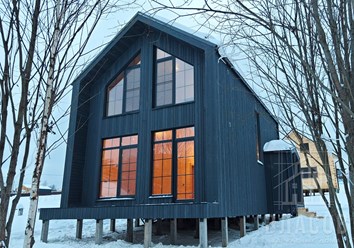 Барнхаус 6х10,5 м в КП Маньково Сергиево-Посадский р-н, под ключ с коммуникациями