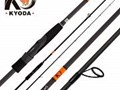 Спиннинг KYODA PHARAOH, длина 2,55 м, тест 40-120 гр, штекер