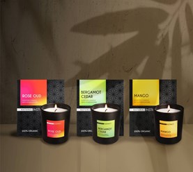 Разработка дизайна упаковки для ароматических свечей