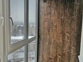 Панорамное остекление балкона, обшивка ламинатом