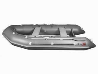 Моторная лодка ПВХ X-River Rocky 415 фальшборт