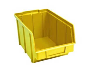 Ящик арт. 702 230*145*125 мм Пластмассовый контейнер (лоток) для склада под автозапчасти и комплектующие.