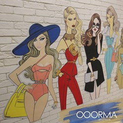 Роспись салона красоты