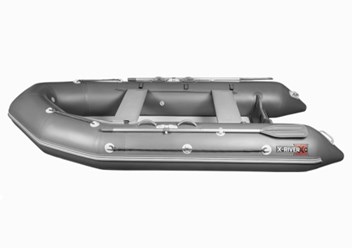 Моторная лодка ПВХ X-River Rocky 415 фальшборт