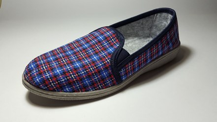 Тапочки - "ШОТЛАНДКА" женские PVC, размеры: 37-41 ЦЕНА: 75₽/пара (от 120 пар)