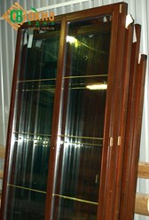 Раскладка "золото" 8 мм в окнах ОСП