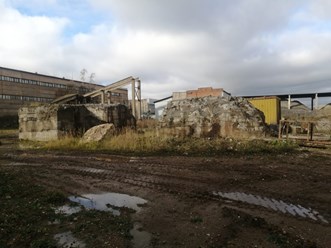 Взрывные работы бетонные валуны