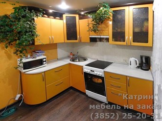 Кухня в хрущевку на заказ в Барнауле 252-031 Еще больше кухонь на нашем сайте katrin22.ru