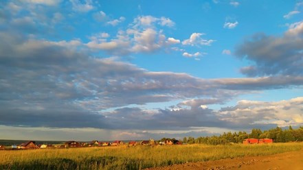 Вид на поселок Окские сады