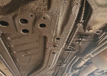 CHERY EXEED VX- обработка днища