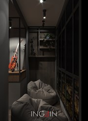 Project "Space" - дизайн двухуровневых 111 м2 в Хабаровске. Студия дизайна интерьеров INGAIN