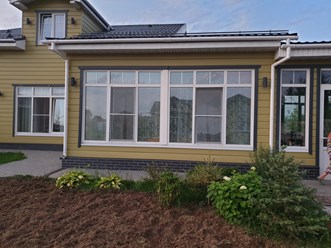 Остекление профиль Veka Softline 70 мм , энергосберегающий стеклопакет. Фурнитура Масо ММ