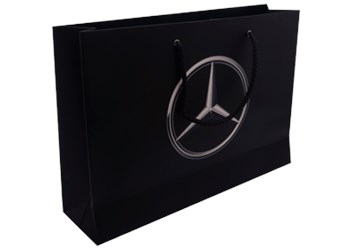 Премиальный пакет из 300 гр. мелованной бумаги, пантоном и шелгографией