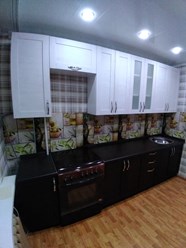 Кухонный гарнитур 3 метра, цена от 56000 руб в зависимости от фурнитуры. Изготовление 4 недели.