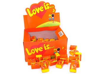 Вкус: ананас-апельсин
Количество жвачек в упаковке: 100 шт.
Размер упаковки: 13,5 х 10 х 7 см
Каждая жвачка в индивидуальной упаковке
Производство: Турция

Как подарить в 100 раз больше любви? Love is