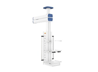 Потолочная двухплечевая медицинская консоль CADUCEUS C2-V