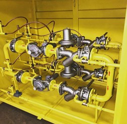Газорегуляторный пункт шкафной (ГРПШ)