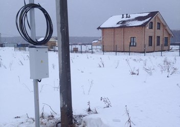 Выполнение ТУ 15 кВт в Чеховском районе д. Шарапово 2017г