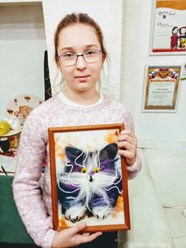 Мастер-класс картина из шерсти