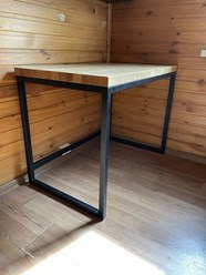 стол лофт из ясеня 100х60