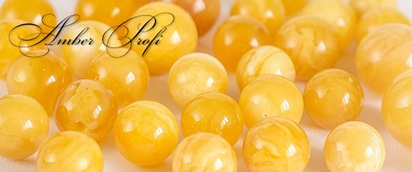 Шары из натурального янтаря от компании "Амберпрофи"