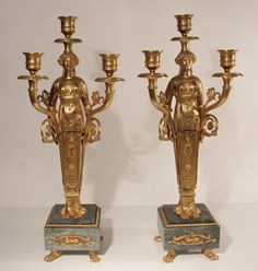 Старинные канделябры
