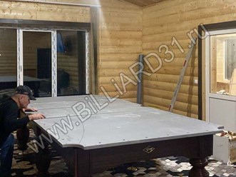 Сборка бильярдного стола ОЛИМП