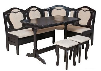 Кухонный уголок Мишель (венге/ кожзам). АКЦИЯ 15000 рублей за комплект.