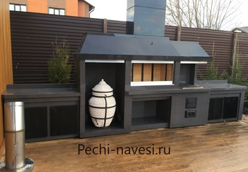 Проектирование, производство, монтаж Барбекю зоны под ключ от компании «Печи Навесы»