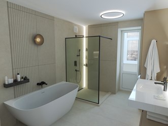 Дизайн проект : визуализация, чертежи, спецификация материалов. Расчет и подбор материалов.