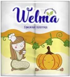 Бумажные полотенца в рулоне