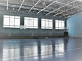 Игровой тренировочный спортзал для футбола, баскетбола, волейбола, тенниса, бадминтона, и других видов игрового спорта.