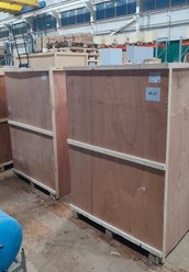 Транспортная упаковка сухого трансформатора с литой изоляцией типа ТСЛ