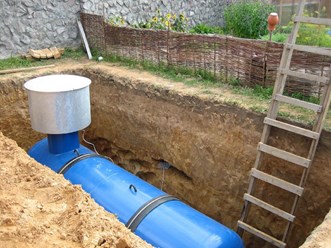 Установка газгольдера