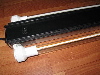 Светодиодный аквариумный светильник ССБ - Аква 2x12,5W. Фотография 2.