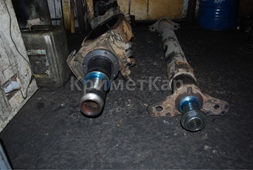 Восстановление осей прицепа